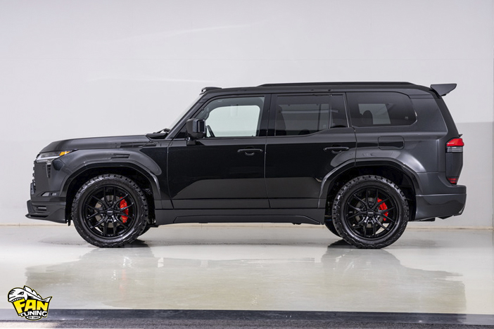 Аэродинамический обвес на Лексус (Lexus) GX550 от японского тюнинг-ателье AIMGAIN