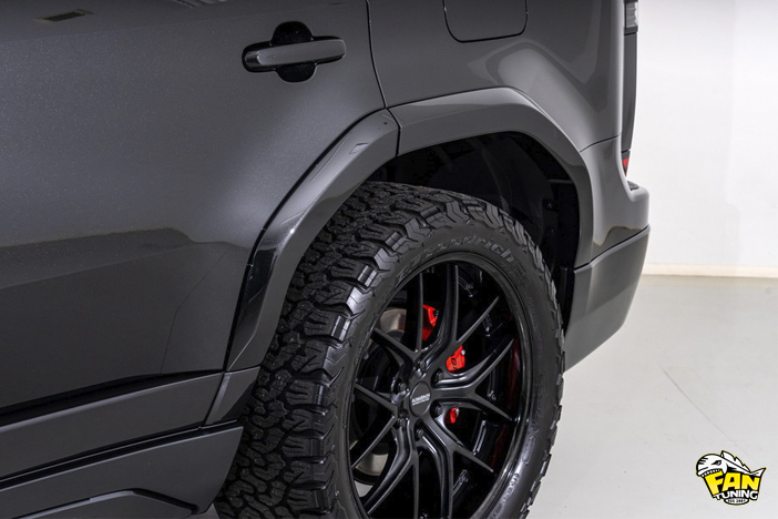 Аэродинамический обвес на Лексус (Lexus) GX550 от японского тюнинг-ателье AIMGAIN