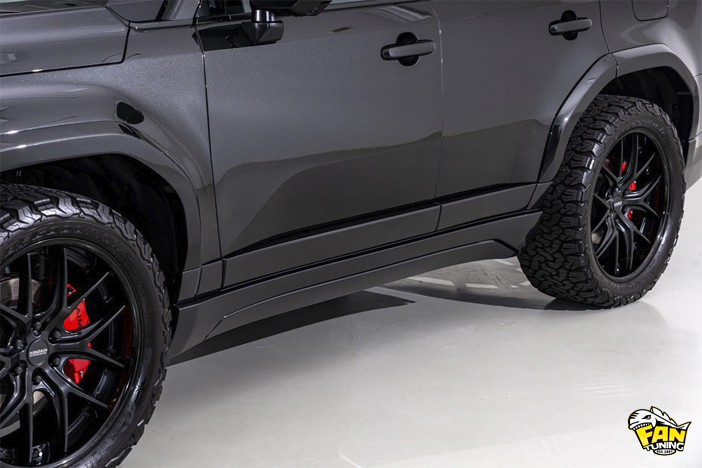 Аэродинамический обвес на Лексус (Lexus) GX550 от японского тюнинг-ателье AIMGAIN