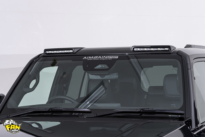 Аэродинамический обвес на Лексус (Lexus) GX550 от японского тюнинг-ателье AIMGAIN