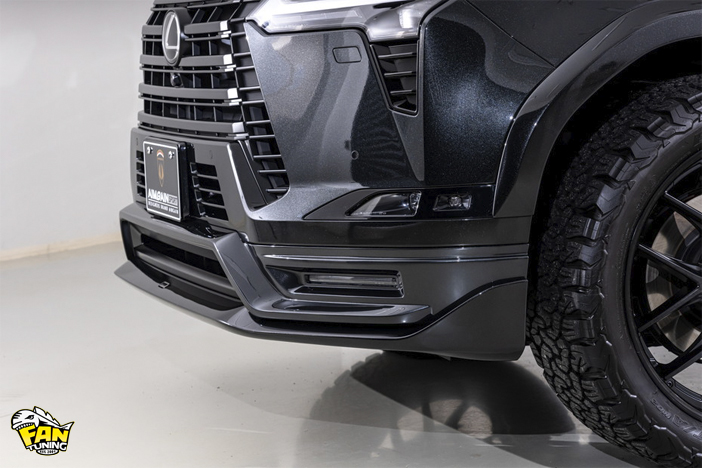 Аэродинамический обвес на Лексус (Lexus) GX550 от японского тюнинг-ателье AIMGAIN