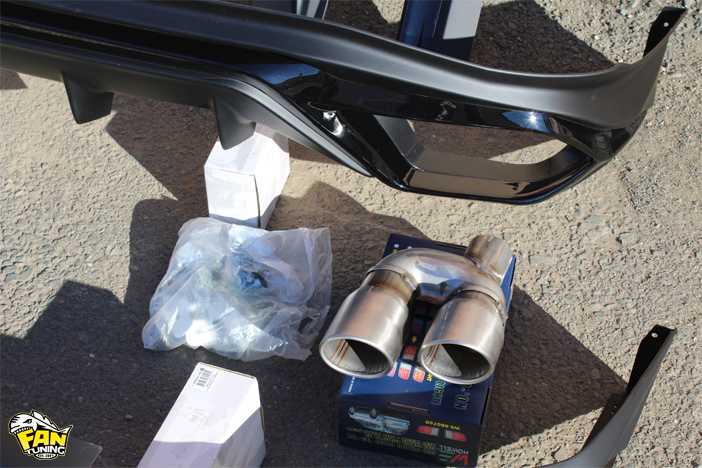 Аэродинамический обвес ТРД (TRD) на Лексус (Lexus) RX в версии F-Sport 2015-2019 г.в.