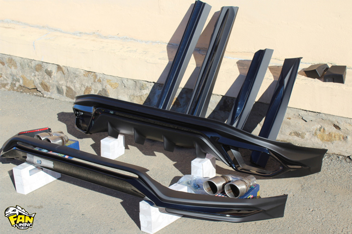 Аэродинамический обвес ТРД (TRD) на Лексус (Lexus) RX в версии F-Sport 2015-2019 г.в.