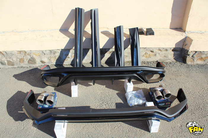 Аэродинамический обвес ТРД (TRD) на Лексус (Lexus) RX в версии F-Sport 2015-2019 г.в.