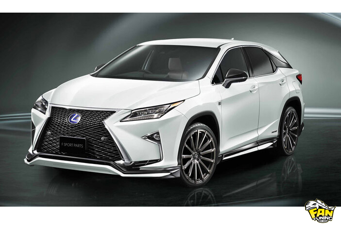 Аэродинамический обвес ТРД (TRD) на Лексус (Lexus) RX в версии F-Sport 2015-2019 г.в.