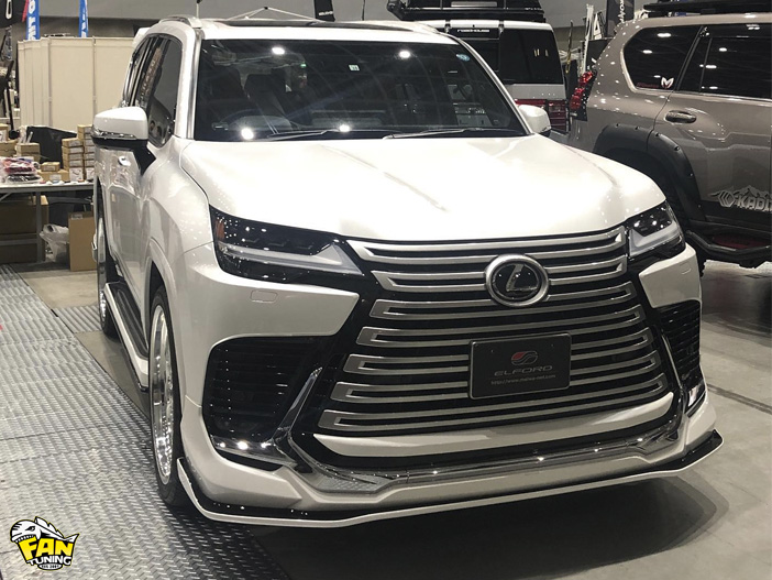 Аэродинамический обвес Элфорд (Elford) на Лексус (Lexus) LX600