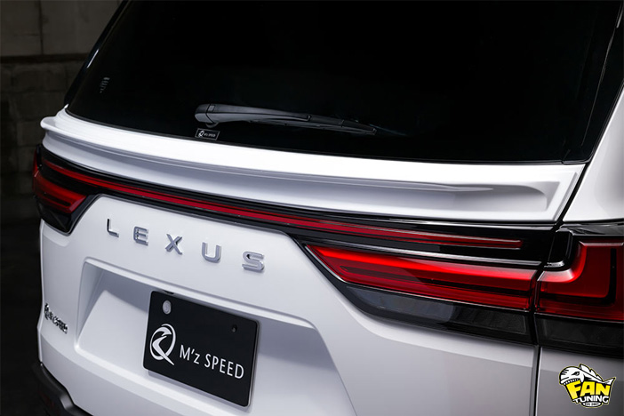 Аэродинамический обвес на Лексус (Lexus) LX600 от японского тюнинг ателье MZ Speed