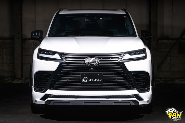 Аэродинамический обвес на Лексус (Lexus) LX600 от японского тюнинг ателье MZ Speed