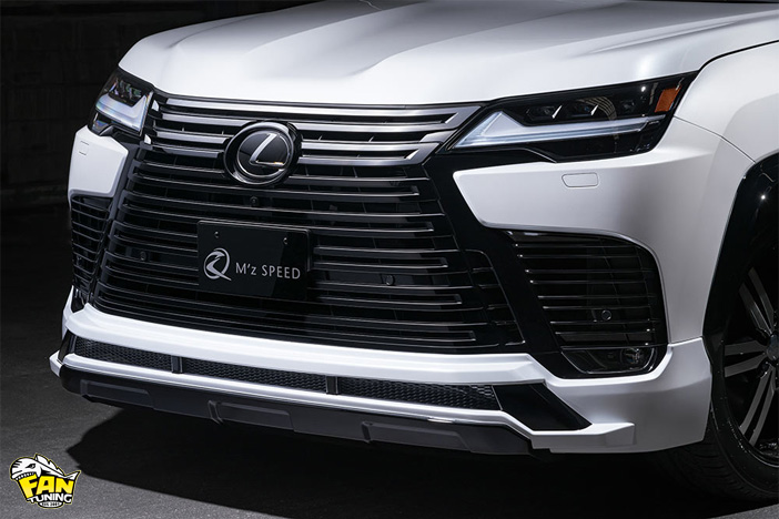 Аэродинамический обвес на Лексус (Lexus) LX600 от японского тюнинг ателье MZ Speed