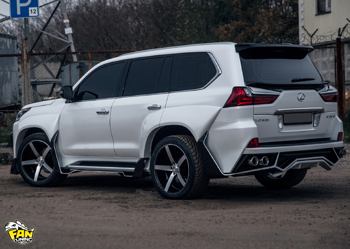 Аэродинамический обвес Widebodykit для Лексуса (Lexus) LX570/LX450d