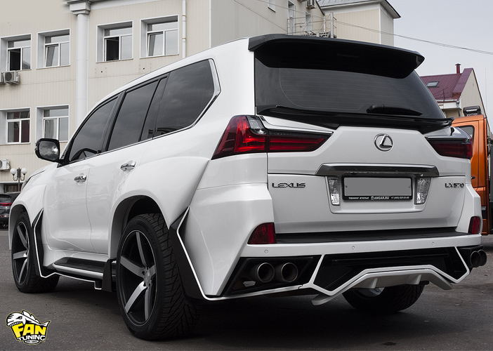 Аэродинамический обвес Widebodykit для Лексуса (Lexus) LX570/LX450d