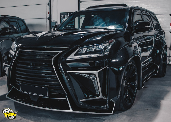 Аэродинамический обвес Widebodykit для Лексуса (Lexus) LX570/LX450d