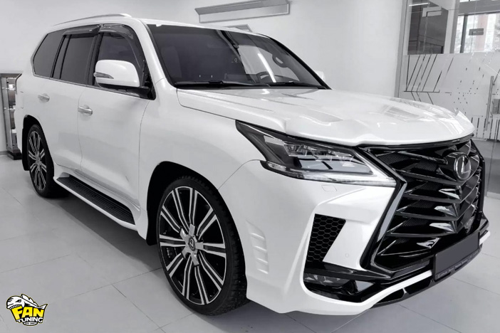 Аэродинамический обвес Ренегат на Лексус (Lexus) LX450d/LX570