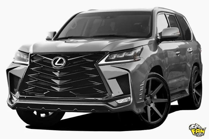 Аэродинамический обвес Ренегат на Лексус (Lexus) LX450d/LX570