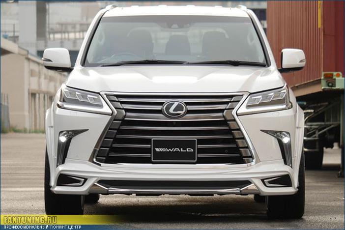 Аэродинамический обвес WALD на Лексус (Lexus) LX570/450d