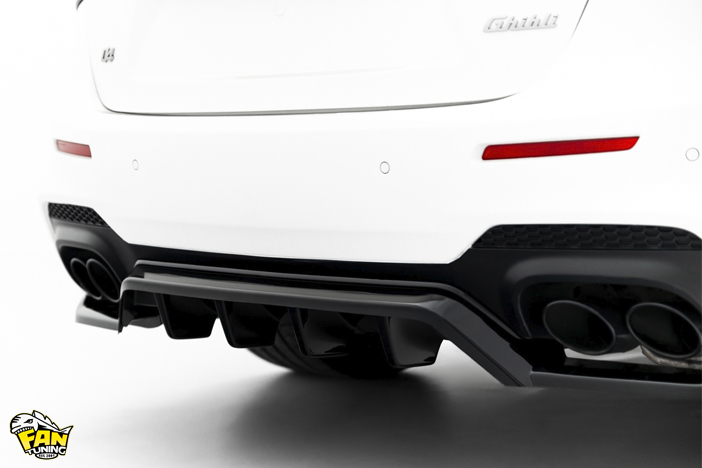 Аэродинамический обвес на Мазерати Гибли Модена (Maserati Ghibli Modena) 2017-2020 годов выпуска