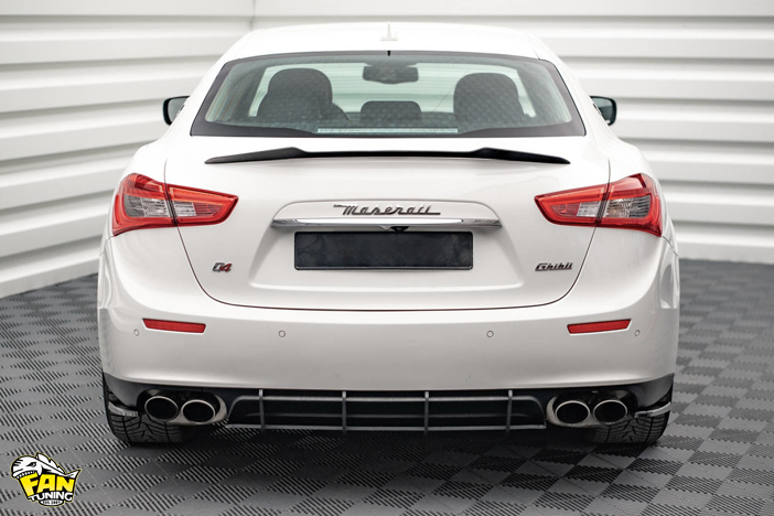 Аэродинамический обвес на Мазерати (Maserati) Ghibli 2017 - 2020 г.в. со стандартными бамперами