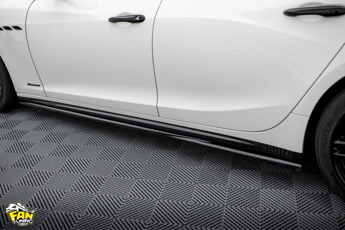 Аэродинамический обвес на Мазерати (Maserati) Ghibli 2017 - 2020 г.в. со стандартными бамперами