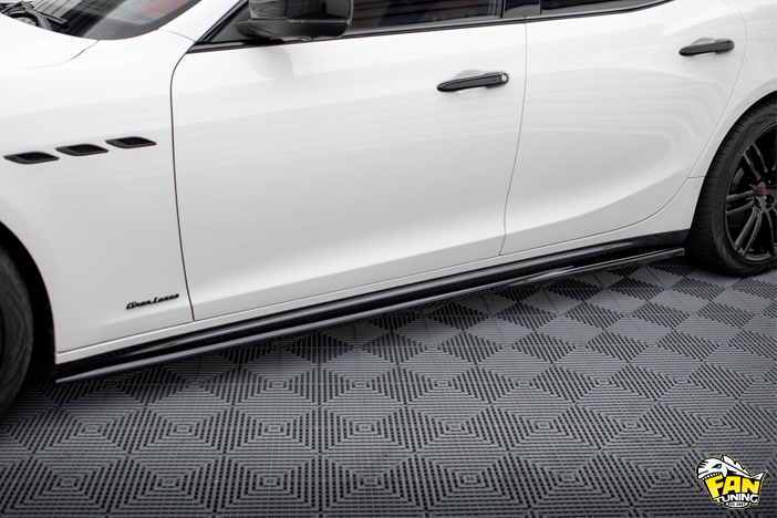 Аэродинамический обвес на Мазерати (Maserati) Ghibli 2017 - 2020 г.в. со стандартными бамперами