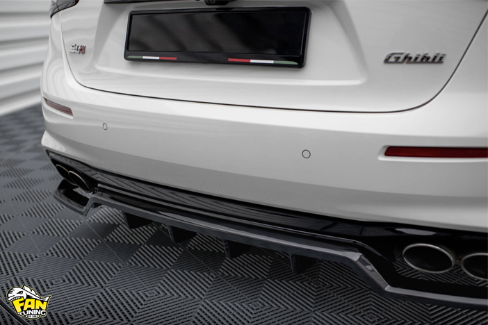 Аэродинамический обвес на Мазерати (Maserati) Ghibli 2017 - 2020 г.в. со стандартными бамперами