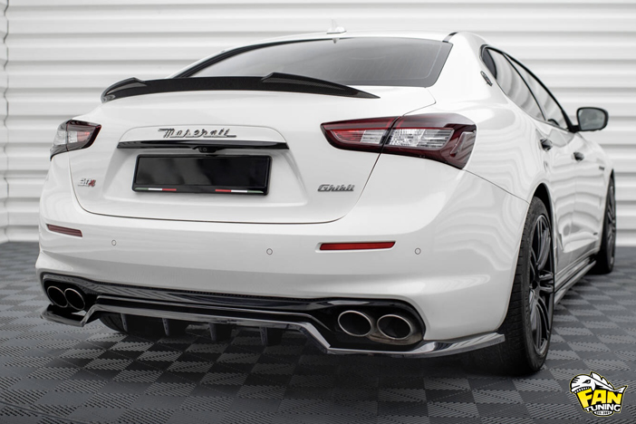 Аэродинамический обвес на Мазерати (Maserati) Ghibli 2017 - 2020 г.в. со стандартными бамперами