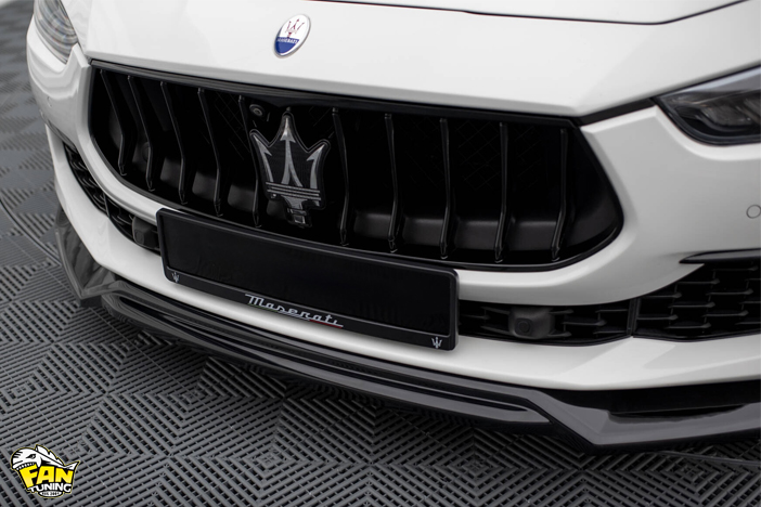 Аэродинамический обвес на Мазерати (Maserati) Ghibli 2017 - 2020 г.в. со стандартными бамперами