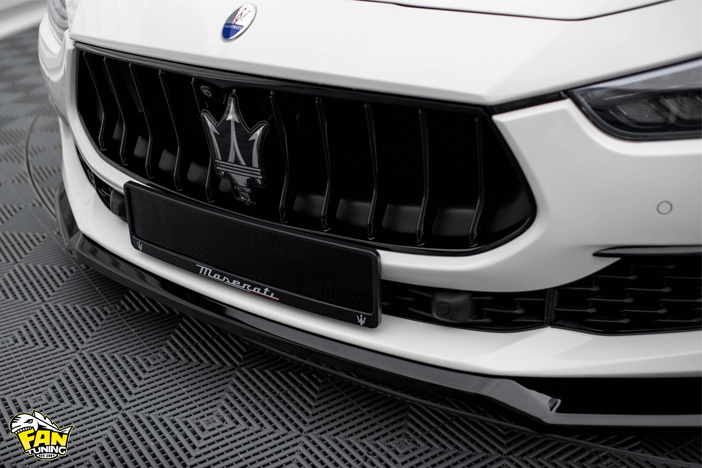 Аэродинамический обвес на Мазерати (Maserati) Ghibli 2017 - 2020 г.в. со стандартными бамперами