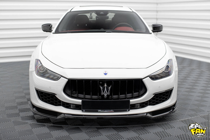 Аэродинамический обвес на Мазерати (Maserati) Ghibli 2017 - 2020 г.в. со стандартными бамперами