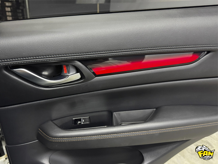 Новая атмосферная подсветка салона на Мазду (Mazda) CX-5