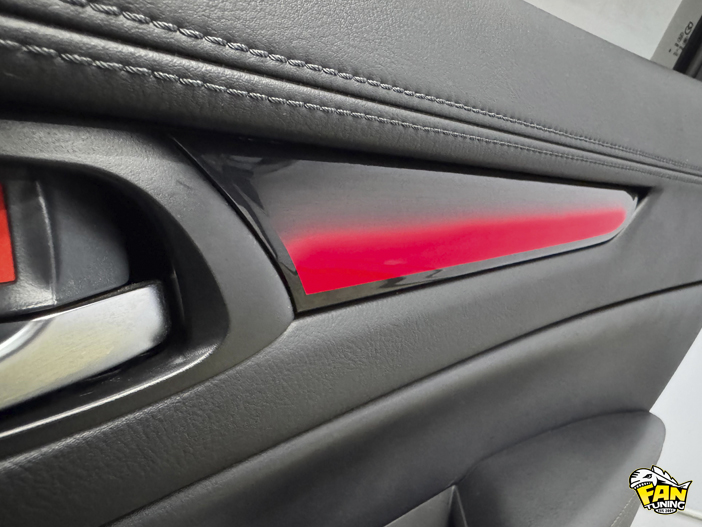 Новая атмосферная подсветка салона на Мазду (Mazda) CX-5