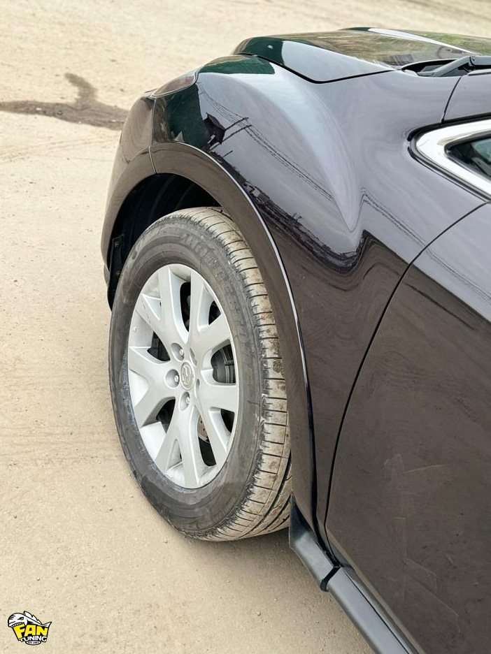 Защитные накладки на колесные арки на Мазду (Mazda) CX-7