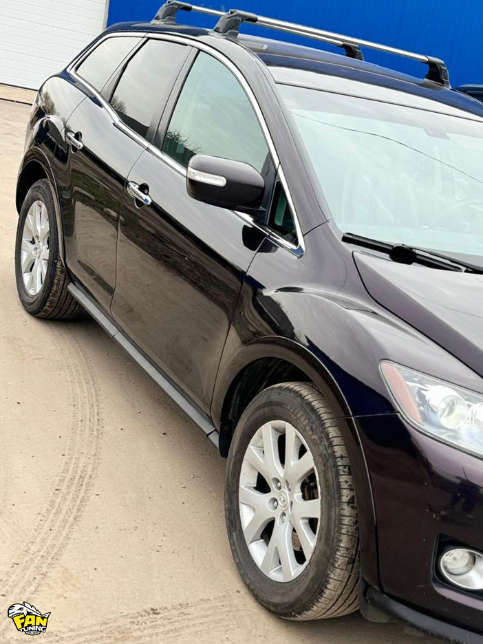 Защитные накладки на колесные арки на Мазду (Mazda) CX-7
