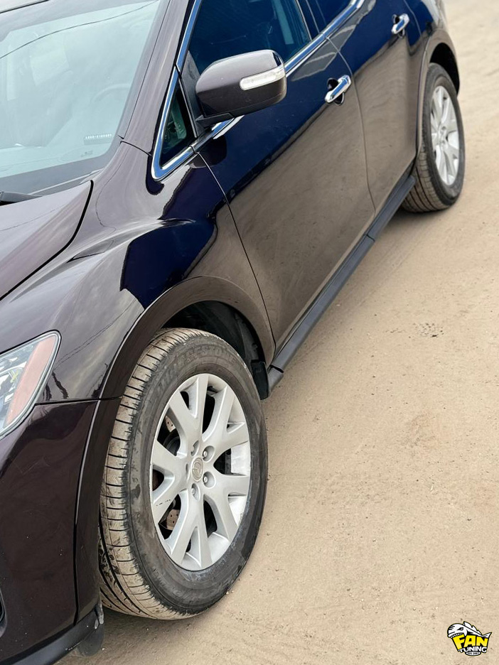 Защитные накладки на колесные арки на Мазду (Mazda) CX-7