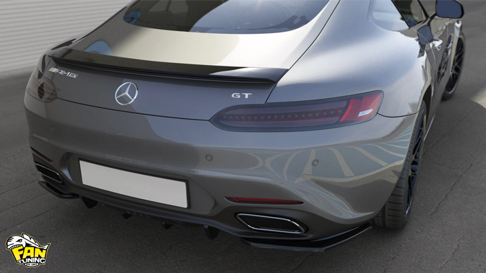 Обвес из ABS пластика на AMG GT S (C190) 2017-2023 г.в.