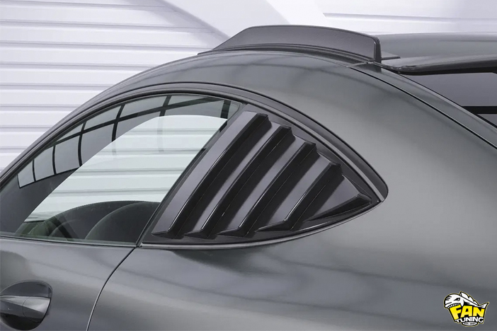 Жабры (жалюзи) на задние боковые окна на AMG GT (C190) 2017-2023 г.в.