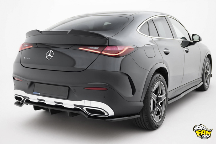 Аэродинамический обвес на Мерседес (Mercedes) GLC Coupe C254 в АМГ-пакете (AMG-Line)