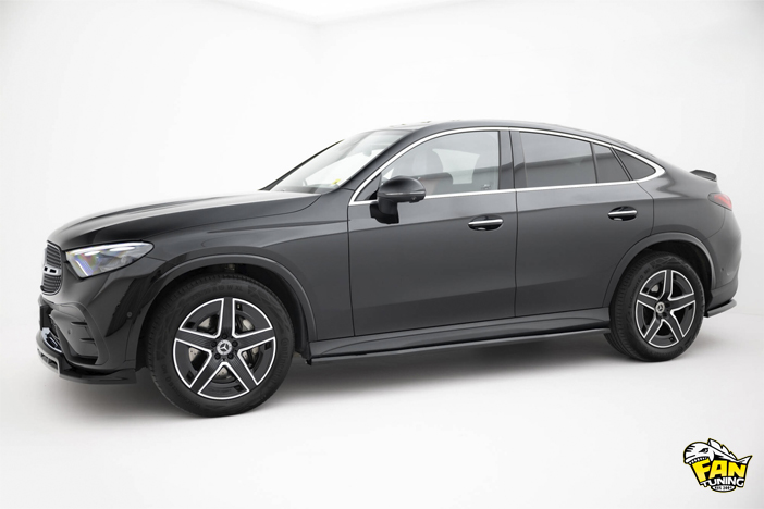 Аэродинамический обвес на Мерседес (Mercedes) GLC Coupe C254 в АМГ-пакете (AMG-Line)