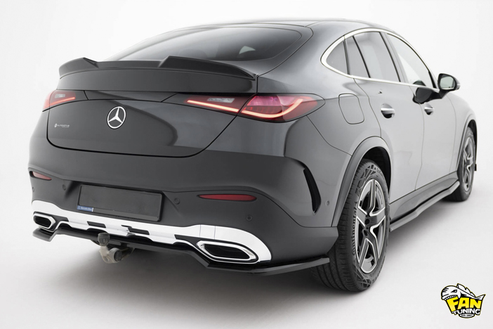 Аэродинамический обвес на Мерседес (Mercedes) GLC Coupe C254 в АМГ-пакете (AMG-Line)