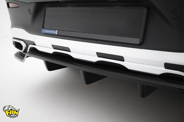 Аэродинамический обвес на Мерседес (Mercedes) GLC Coupe C254 в АМГ-пакете (AMG-Line)