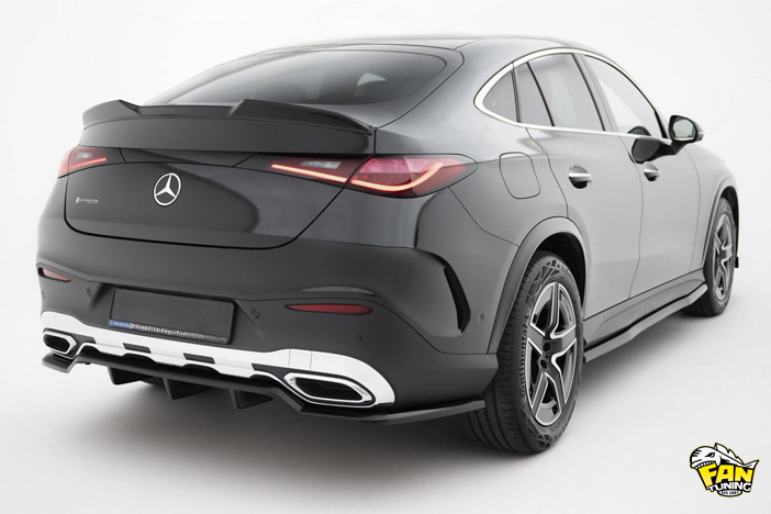 Аэродинамический обвес на Мерседес (Mercedes) GLC Coupe C254 в АМГ-пакете (AMG-Line)
