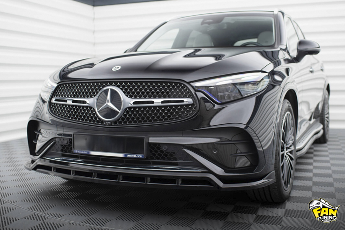 Аэродинамический обвес на Мерседес (Mercedes) GLC Coupe C254 в АМГ-пакете (AMG-Line)