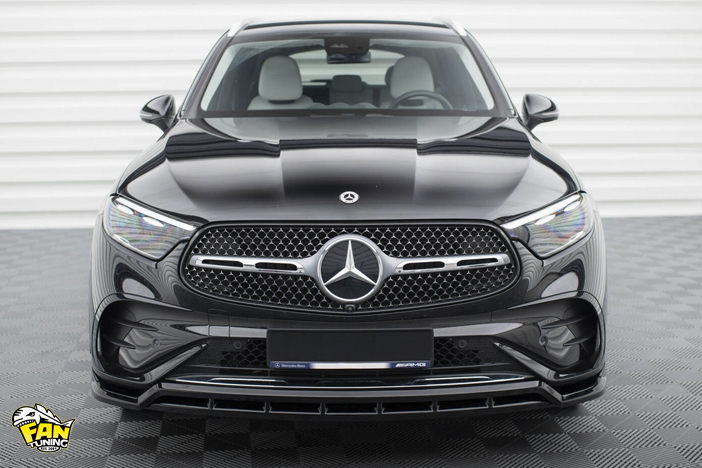 Аэродинамический обвес на Мерседес (Mercedes) GLC Coupe C254 в АМГ-пакете (AMG-Line)