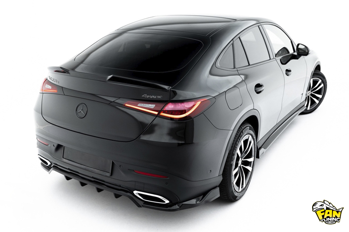 Аэродинамический обвес на Мерседес (Mercedes) GLC Coupe C254 со стандартными бамперами