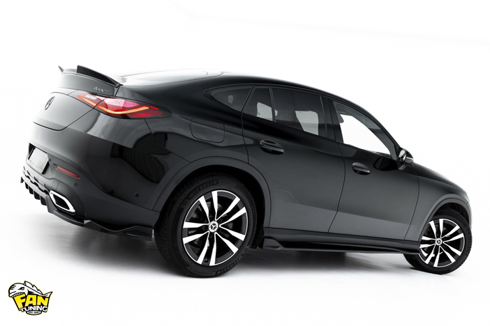 Аэродинамический обвес на Мерседес (Mercedes) GLC Coupe C254 со стандартными бамперами