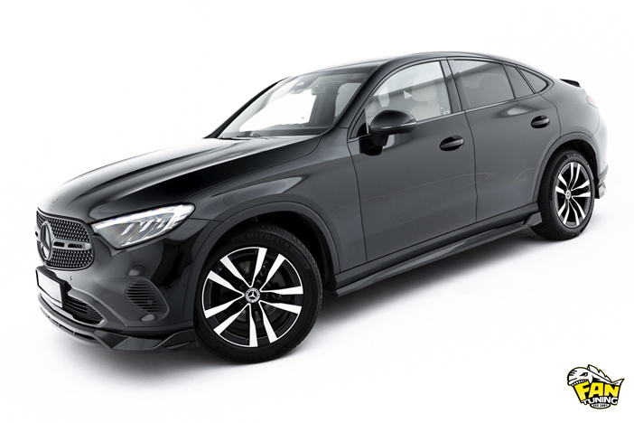 Аэродинамический обвес на Мерседес (Mercedes) GLC Coupe C254 со стандартными бамперами