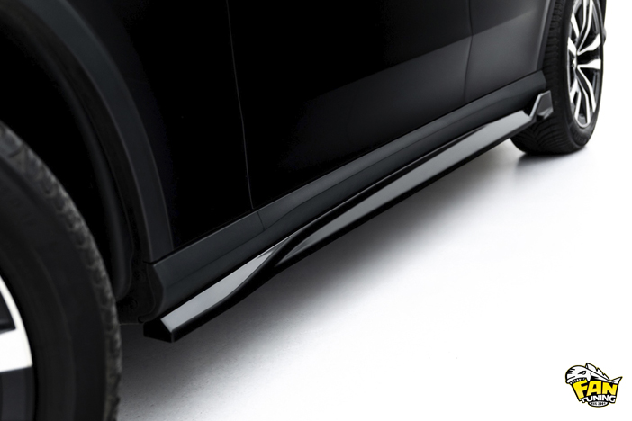 Аэродинамический обвес на Мерседес (Mercedes) GLC Coupe C254 со стандартными бамперами