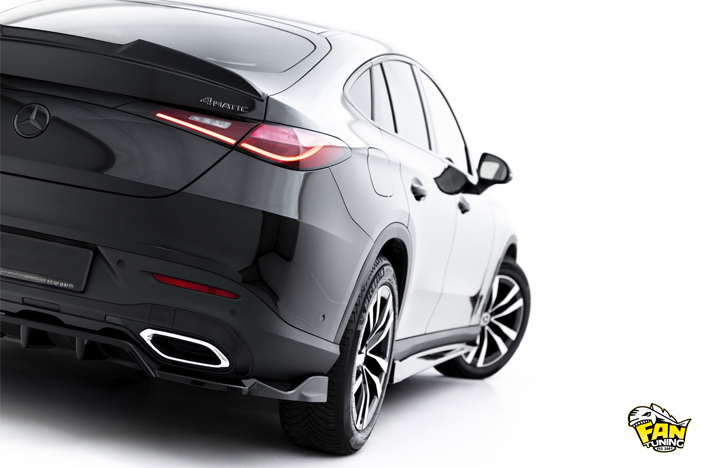 Аэродинамический обвес на Мерседес (Mercedes) GLC Coupe C254 со стандартными бамперами