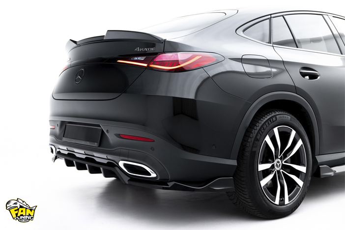 Аэродинамический обвес на Мерседес (Mercedes) GLC Coupe C254 со стандартными бамперами