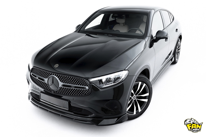 Аэродинамический обвес на Мерседес (Mercedes) GLC Coupe C254 со стандартными бамперами
