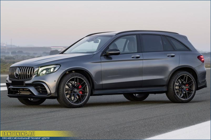 Аэродинамический обвес АМГ (AMG) для Мерседеса (Mercedes) GLC W253